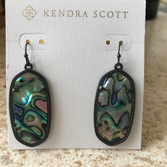 Kendra Scott Jewelry - Kendra Scott Elle’s Abalone/Gunmetal